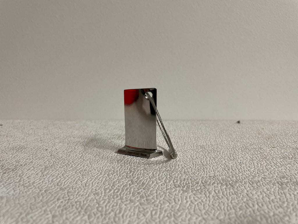 Genuine titanium jet engine turbine blades, chrome plated and uncoated