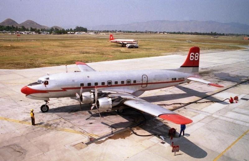 DC-6 PLANETAG TAIL# N90739 | MONKEES DC6 SUMMER OF LOVE TOUR PLANE